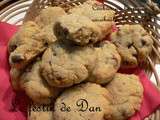 Cookies au beurre de cacahuetes & chocolat