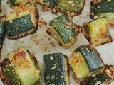 Courgettes rôties au four