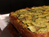 Gâteau invisible à la Courgette, Emmental et Basilic