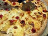 Pizza Camembert & Maroilles aux Tomates cerises