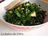 Salade de chou kale