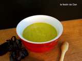 Soupe froide de Courgettes et Lentilles Corail