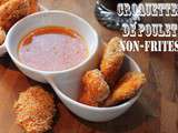 Croquettes (ou nuggets) de poulet, non-frites