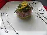 Tartare de thon à l'avocat