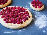 Tarte aux framboises pour la fête des mères