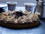 Tarte chocolat café