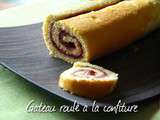 Gâteau roulé à la confiture