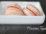 Macarons aux fraises Tagada