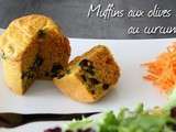 Muffins aux olives et au curcuma