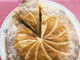 Comme une galette des Rois... Aux pommes : la strudel-galette