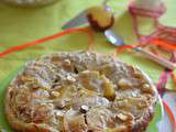 Tarte tatin aux pommes et au lait concentré sucré