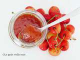 Confiture de cerises