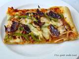 Pizza au magret de canard