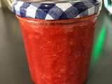 Coulis de fraises au Thermomix