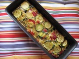 Terrine aux courgettes-poivrons grillés by Julia t