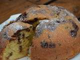 Pound Cake aux pépites de chocolat et carambars