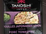 Deux sortes d’Udon instantanés Tanoshi