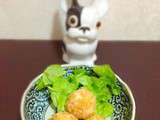 Korokke aux haricots blancs 白いんげんの揚げないコロッケ