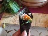 Temaki zushi 手巻き寿司