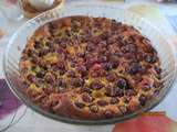 Clafoutis aux cerises et noisettes