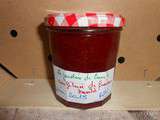 Confiture de fraises au basilic