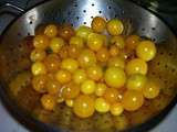 Confitures de tomates cerises