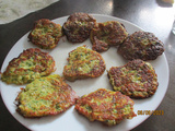 Galettes de courgettes