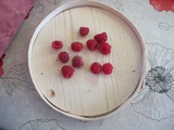 Premières framboises