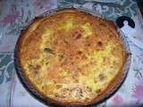 Quiche au saumon et poireaux