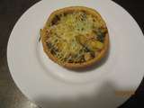 Quiche aux poireaux et thon