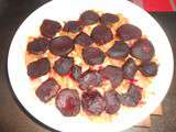 Tarte aux betteraves rouges