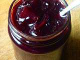 Facile de confiture de Cassis, rhubarbe et gingembre