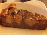 Clafoutis chocolat-poire