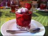 Duo de fraises & framboises au sirop de menthe