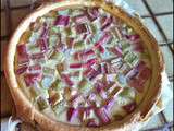 Tarte à la rhubarbe