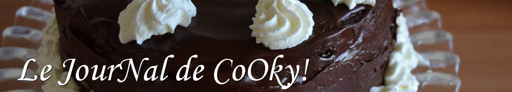 Recettes de Le JourNal de CoOky!