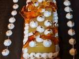 Bûche de Noel : Citron Meringué