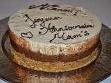 Entremet poire chocolat