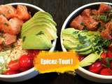 Poke Bowl saumon ou thon