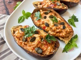 Aubergines farcies végétariennes (companion ou non)