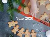 Bilan 2020 + top 5 recettes