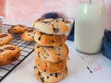 Cookies à la poudre d’amande et pépites de chocolat (companion ou non)