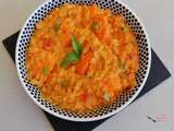 Dhal de lentilles corail et patate douce (companion ou non)