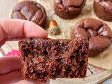 Fondants au chocolat et à la noisette healthy et sans gluten