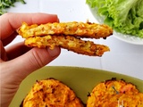 Galettes aux carottes et à la ricotta