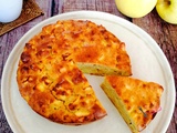 Gâteau aux pommes sain et facile