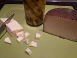 Fromage de brebis en bocal