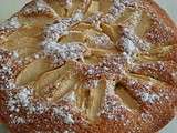 Gateau aux pommes et cannelle