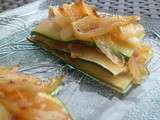 Mille-feuilles de courgettes