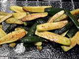 Petites courgettes sautées